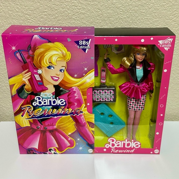 Barbie Other - NIB✨ Barbie Rewind 1980s Vintage Reproduction Career Working Girl Doll VHS Box